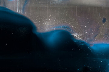 welle blau wasser flut kunst