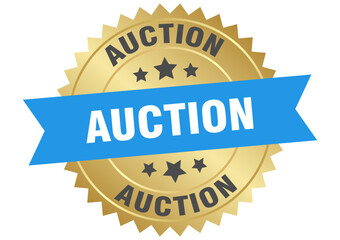 AUCTION label