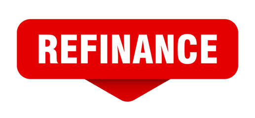 REFINANCE sign