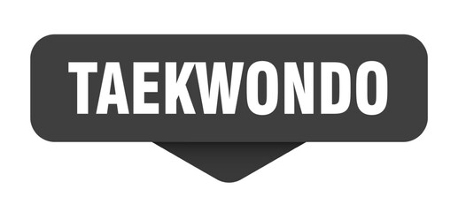 TAEKWONDO sign