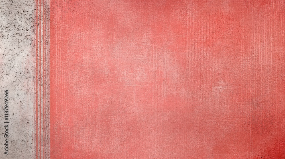 Poster textured background with subtle coral and grey color palette