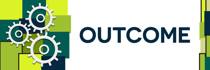 Outcome Green Turquoise Blue Grid Left Symbol 