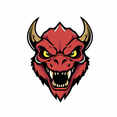 devil head mascot