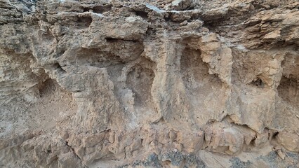 porowata skała zbliżenie