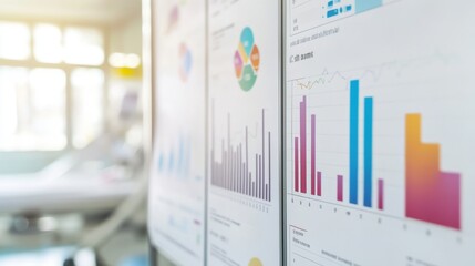 In a hospital environment, the significance of precise documentation in tracking patient care and treatment progress is highlighted. The setting showcases the essential role of meticulous records