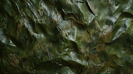 Fototapeta premium Abstract Dark Green Textured Background.
