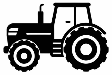 tractor isolated on white background