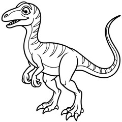 tyrannosaurus dinosaur vector illustration