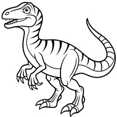 tyrannosaurus dinosaur vector illustration