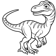 tyrannosaurus dinosaur vector illustration