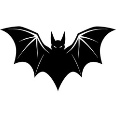 Bat Silhouette  vector illustration