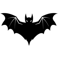 Bat Silhouette  vector illustration