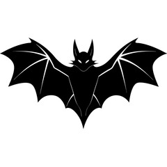 Bat Silhouette  vector illustration