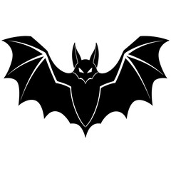 Bat Silhouette  vector illustration