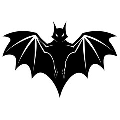 Bat Silhouette  vector illustration