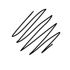 Scribble Chaos Line abstract 