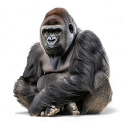 Fototapeta premium gorilla Animal On Transparent background