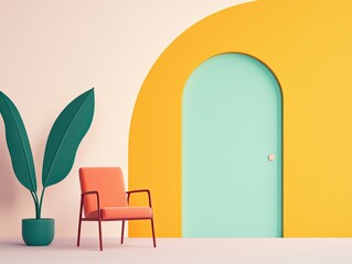 Conceptual depiction of habit formation and change through everyday objects and settings evoking nostalgia and motivation