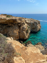 rocks and sea in Cyprus