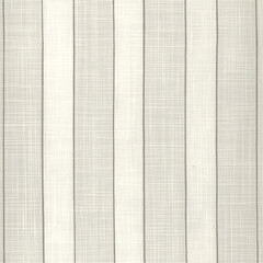 Linen Luxe Thin gray stripes on an off-white linen-textured background.