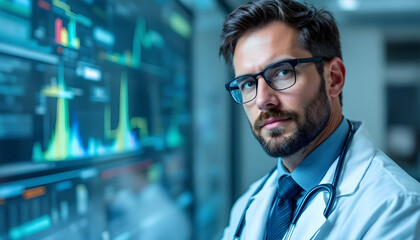 Fototapeta premium business science and technlogy photo