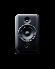 Black Speaker with Subwoofer