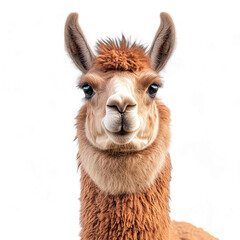 Fototapeta premium Llama On Transparent background