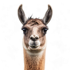 Fototapeta premium Llama On Transparent background