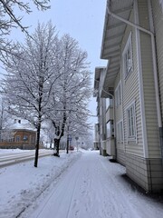 street in winter
