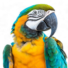 Fototapeta premium macaw Animal On Transparent background