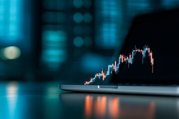Stock discrepancies evaluation using financial charts and graphs within workplace setting.