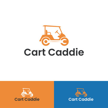 Cart Caddie logo Golf Repair Mechanical Maintenance Logo
