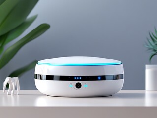 Modern diffuser enhancing home atmosphere.