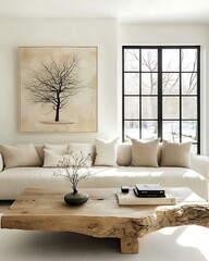 Modern Minimalist Living Room Interior Design