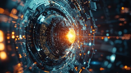 Obraz premium Artificial Intelligence Machine Learning Business