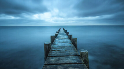 Obraz premium rule of thirds photography - looking ahead 