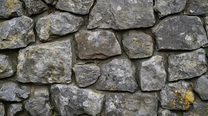 Obraz premium Natural Stone Wall Texture for Background Design in Contemporary Architecture and Interior Decoration