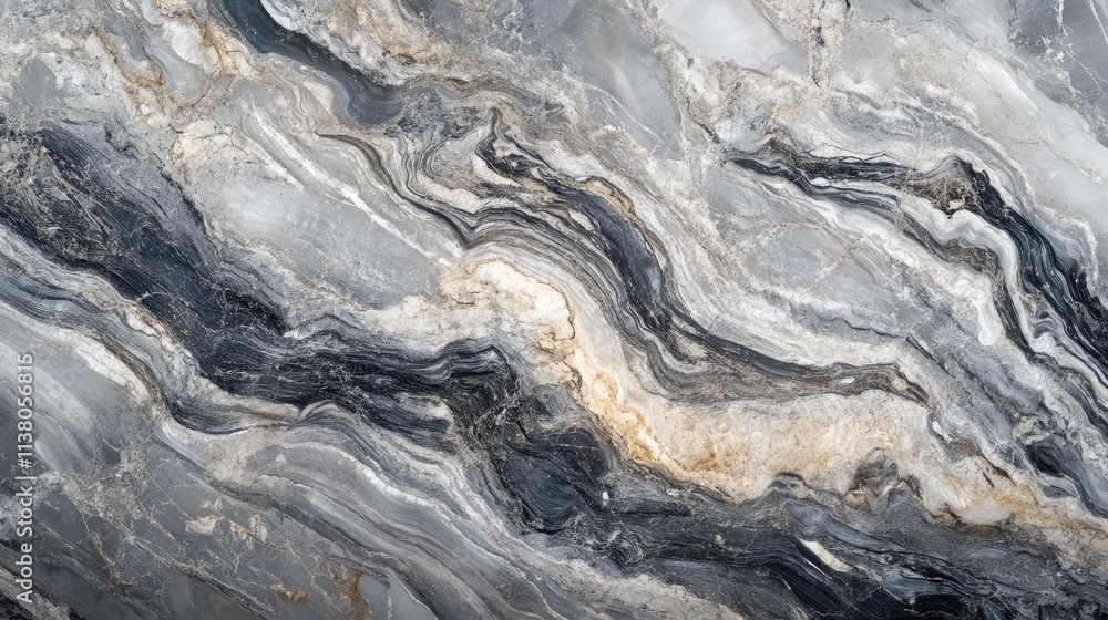 Poster elegant grey stone background texture with swirling patterns and natural veins ideal for design and 