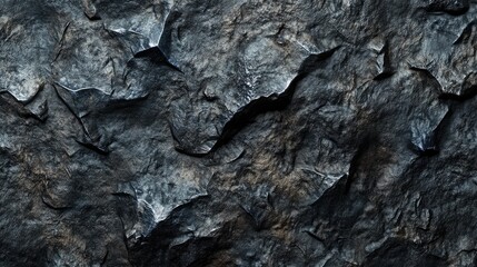 Dark textured stone background with organic patterns suitable for various design applications and artistic projects.