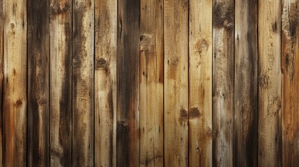 Wooden plank background with unique texture showcasing natural aging and rustic charm for versatile design applications.