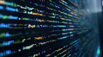 Abstract Code Background