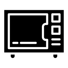 Microwave oven icon