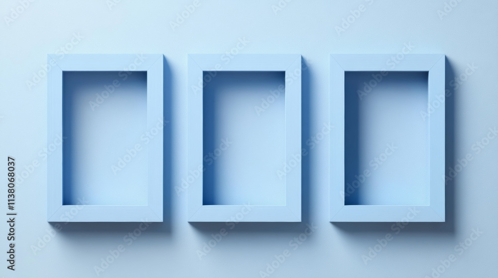 Poster shadow box paper line vector. 3d page frame divider set. isolated realistic shade border pack. botto
