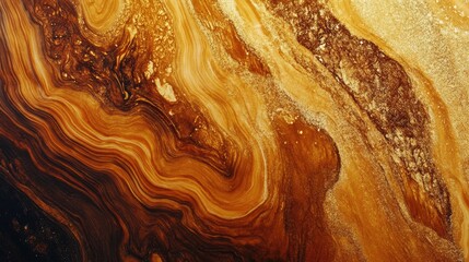 Obraz premium Teak wood texture background showcasing polished finish and resin cast detailing for design and decor applications