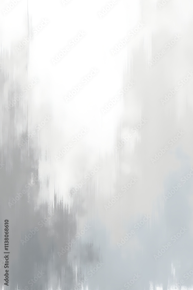 Poster abstract art pieces often feature textured backgrounds created with white and gray colors to add dep