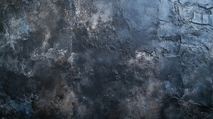 Obraz premium Dark textured concrete wall background for design and architectural projects. Ideal for use in artistic and industrial themes.