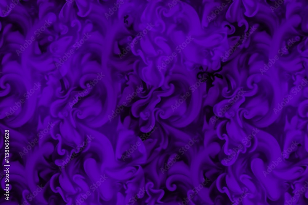 Poster abstract purple swirls: a captivating abstract background with swirling shades of purple, creating a