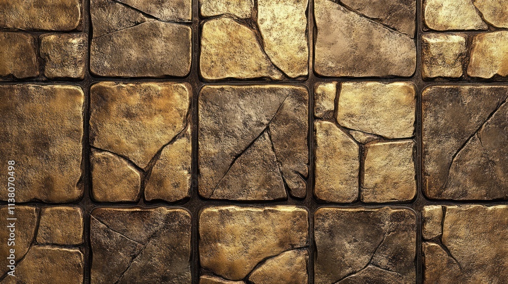 Poster textured stone wall background with irregular patterns and earthy tones for architectural or design 