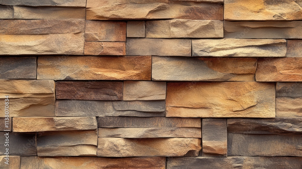 Poster stone wall texture with varying colors and layered appearance ideal for backgrounds and architectura