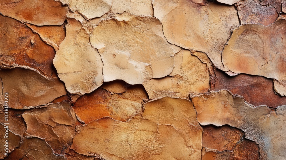 Poster textured rustic wall surface with warm earthy tones suitable for design backgrounds and text overlay